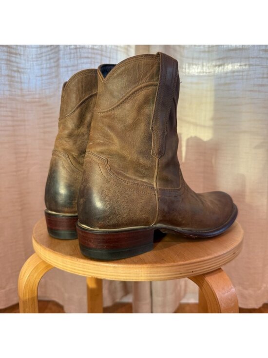 Tecovas The Dean Brown Goat Cafe Leather Boots Size 9 main image 11